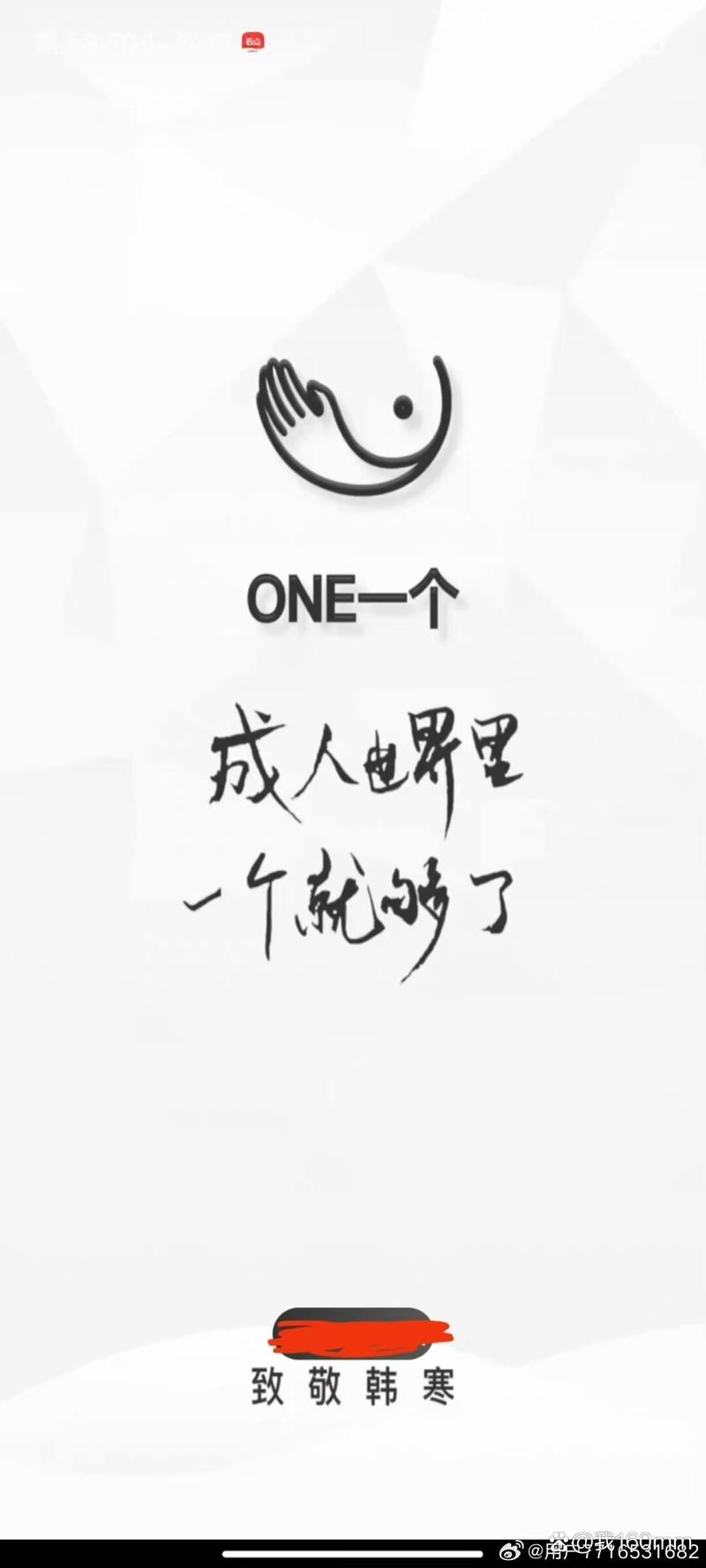 one一个成年版致敬韩寒：在文字中迸发的年轻思考